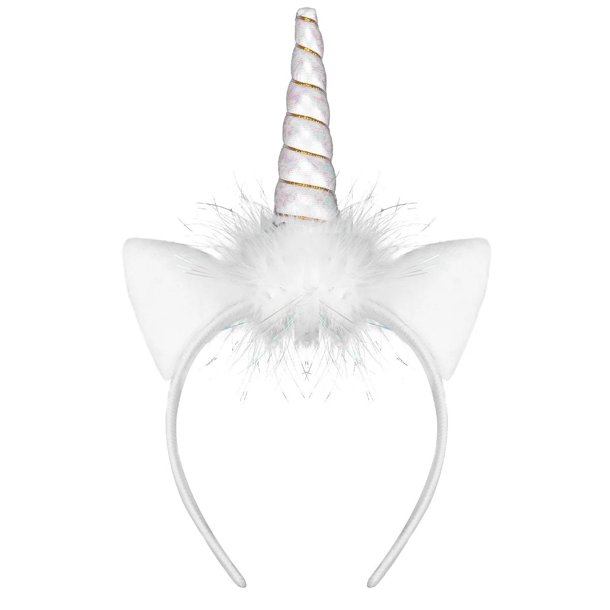 

Animal Unicorn Headband Child Girl Headbands Girls Cloth Luminous Hairband Children Headdress