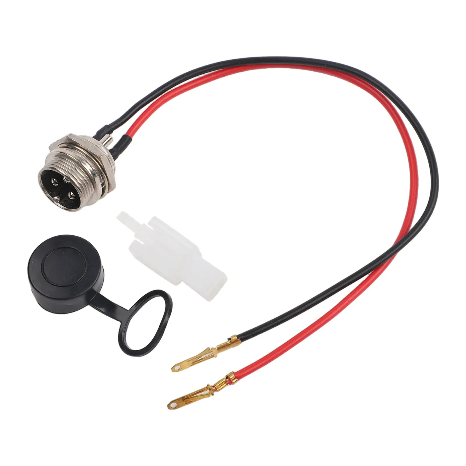 Electric Vehicle Charging Charger Port Metal Charger Port For E-bike Converter Easy To Install Quick Connection