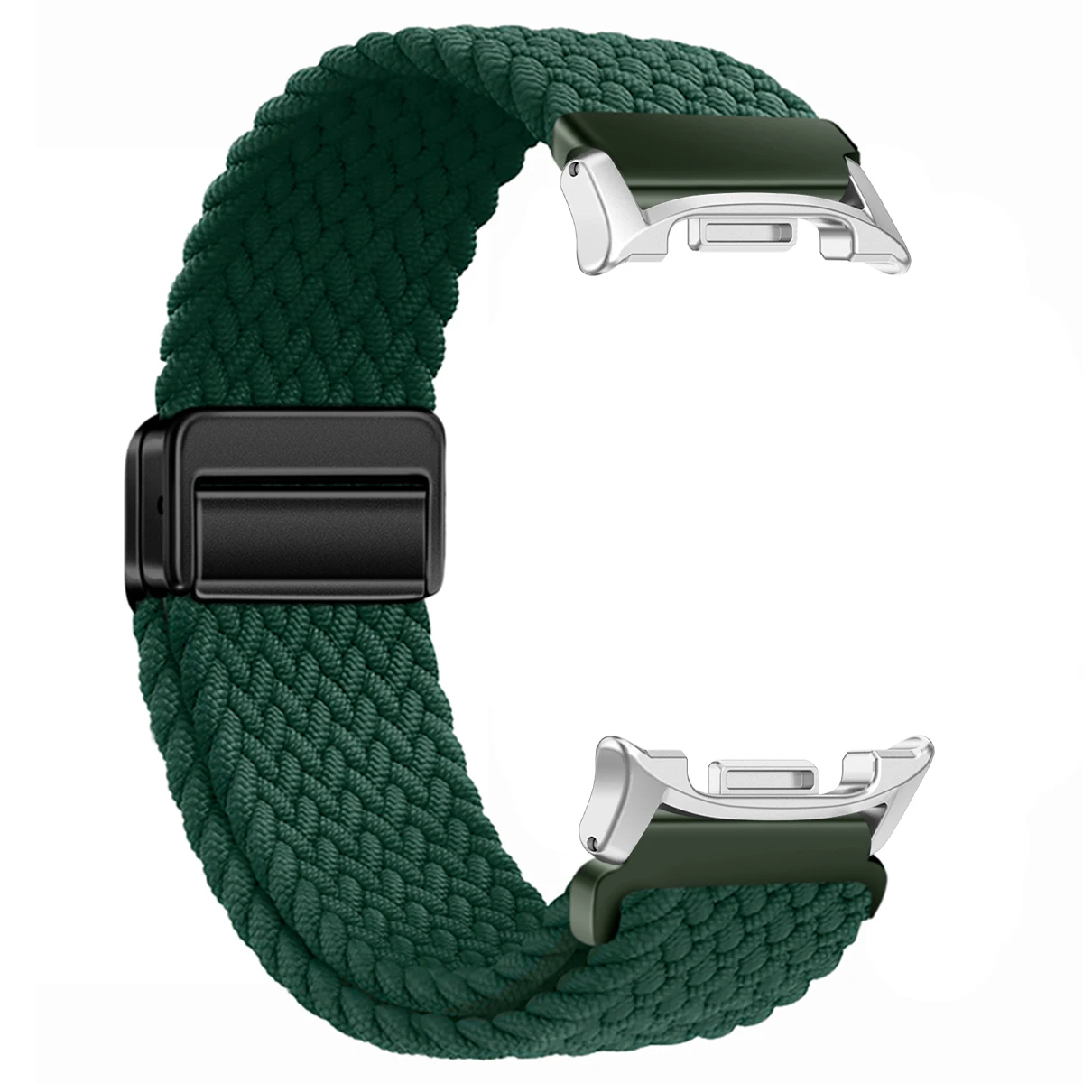 Magnetische nylon band voor Samsung Galaxy Watch 8 40 mm 44 mm armband voor Samsung 8 Classic 46 mm verstelbare band