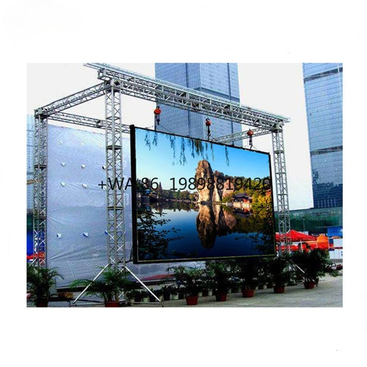 

Outdoor Waterproof Giant Stage Background LED Panel P3.9 Rental Video Wall 6000 CD Brightness