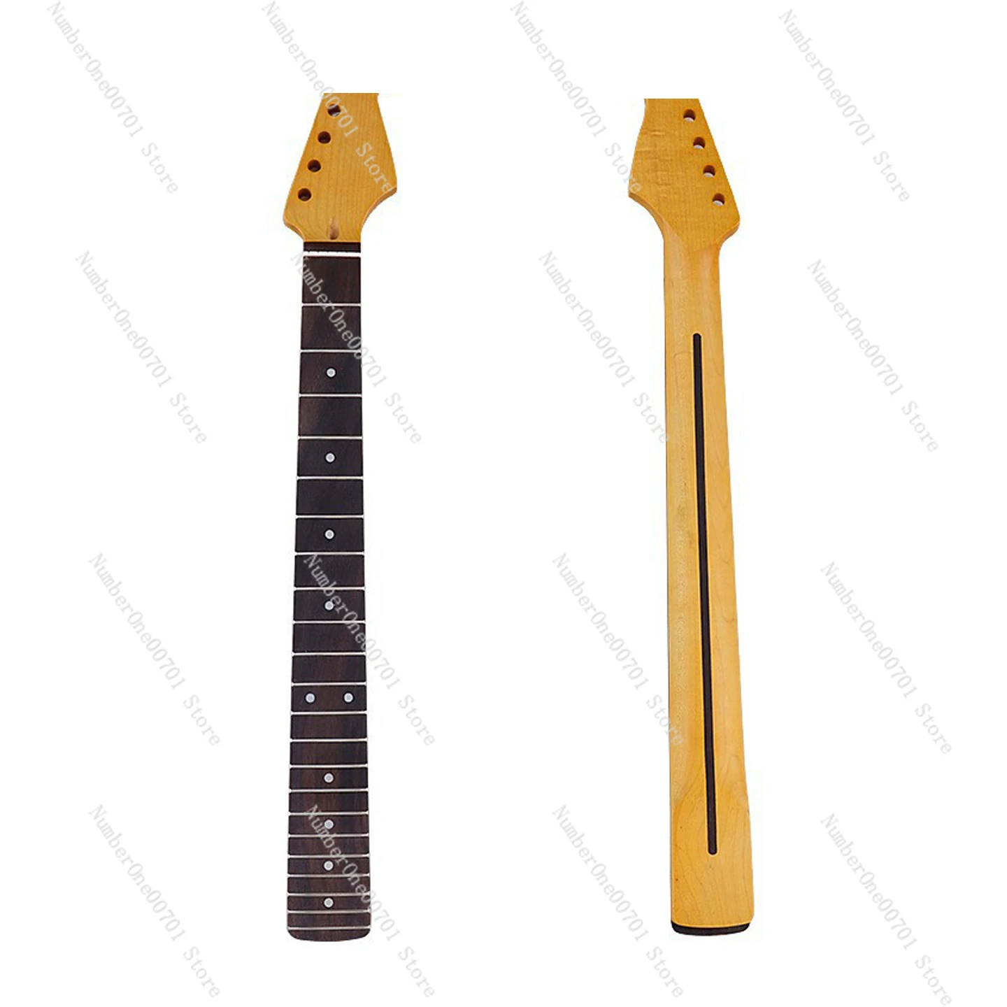 Guitar Neck 22 Frets Canada maple Neck Rosewood  Satin Finished for  style Electric guitar DIY Parts