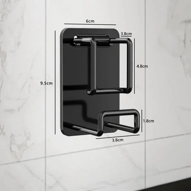 1Pcs Heavy Load Wall Mounted Washbasin Hook Non-marking Adhesive Basin Storage Rack for Bathroom Kitchen Laundry Room