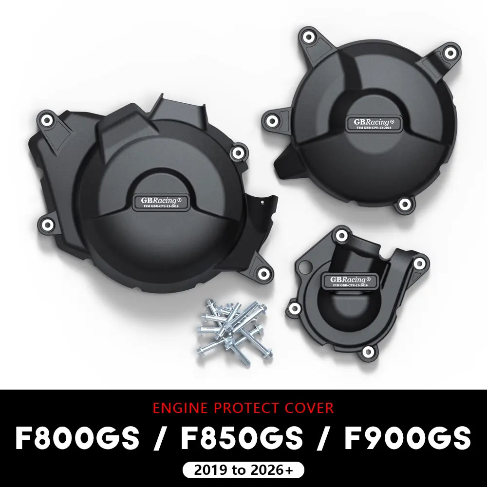 GBRacing – couvercle de protection de moteur pour BMW F750GS F800GS F850GS F900GS 2019 ~ 2026 +, accessoires d'impulsion d'embrayage d'alternateur de moto