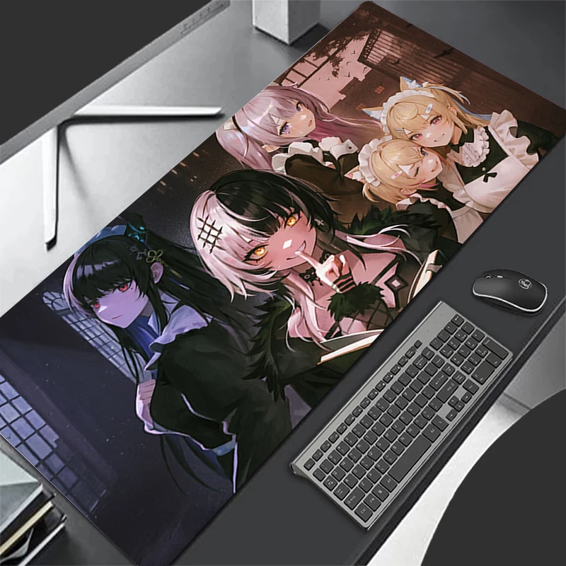 

Mouse Pad Design Non-Slip Desk Mat Gaming Hololive Shiori Novella Accessories Stitched Edge For Home And Game For Gamer Mousepad