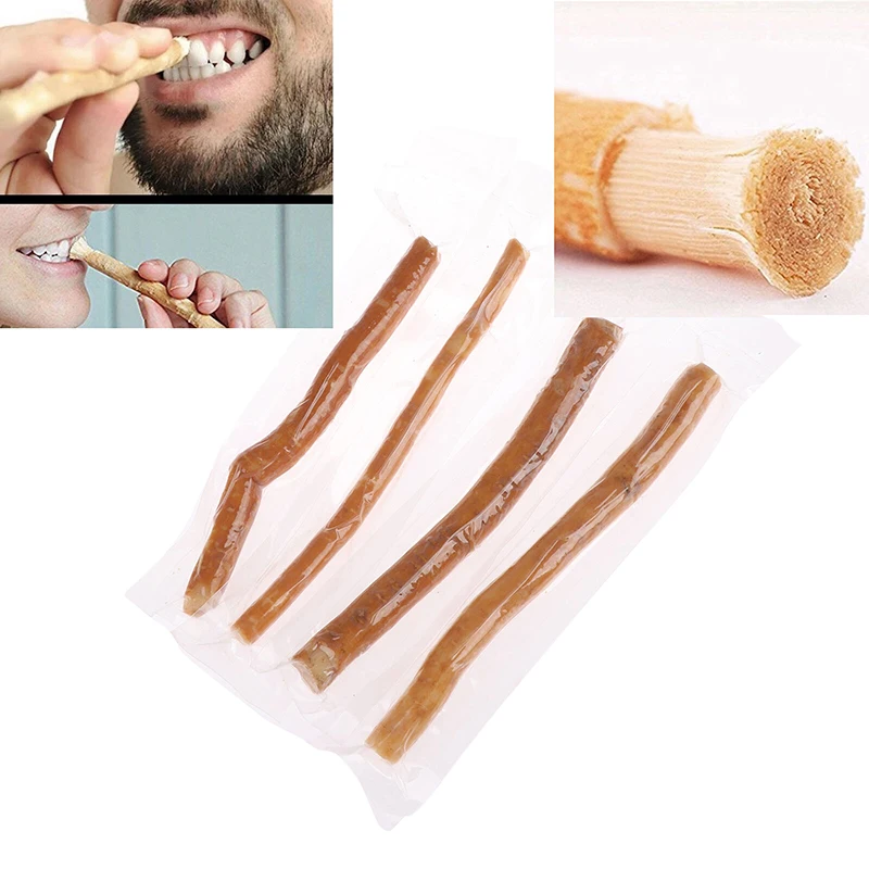 1Pcs Portable Miswak Siwak Natural Toothbrush Misvak Miswaak Teeth Traditional Arak Travel Whitener Toothbrush Manual Whitener