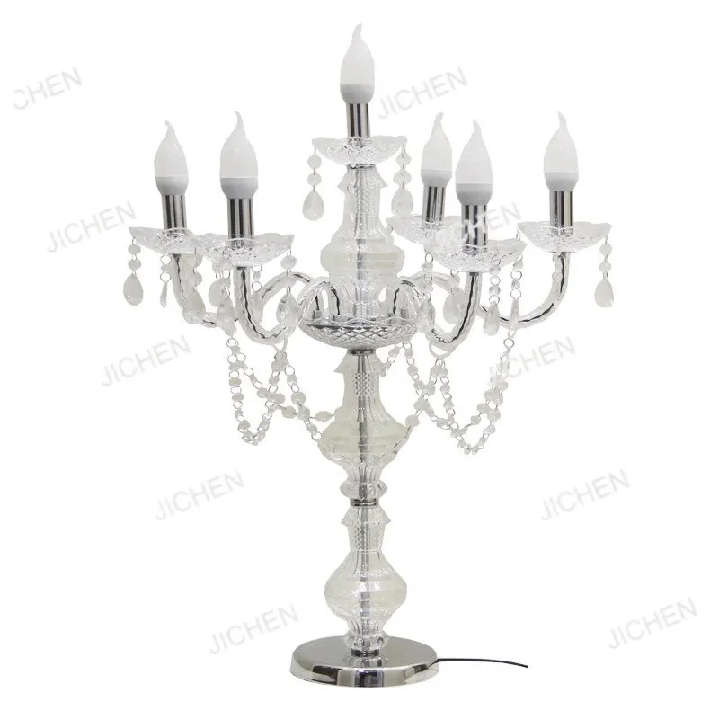 

nNeu props window welcome area photo luminous wedding acrylic transparent European crystal lamp road guide