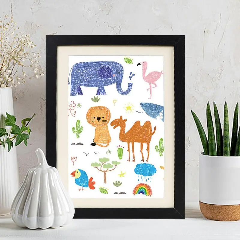 Kids Artwork Frames Changeable Changeable Kids Art Frame Front Opening Kids Art Frame Children Art Projects Frames For Picture