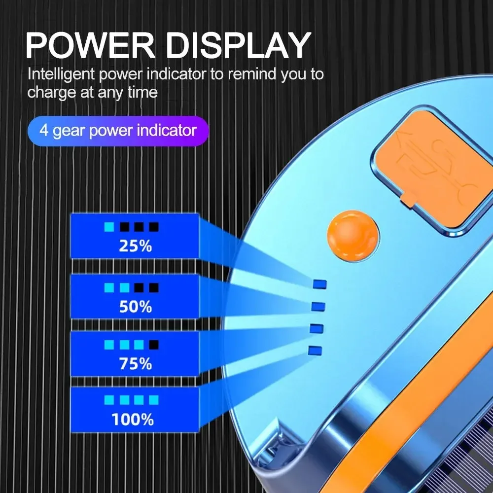 Solar Emergency Light,Portable Outdoor Camping Light,Hand-held Lamp,Power Bank,Ground Stall,Long Battery Life Display Lighting