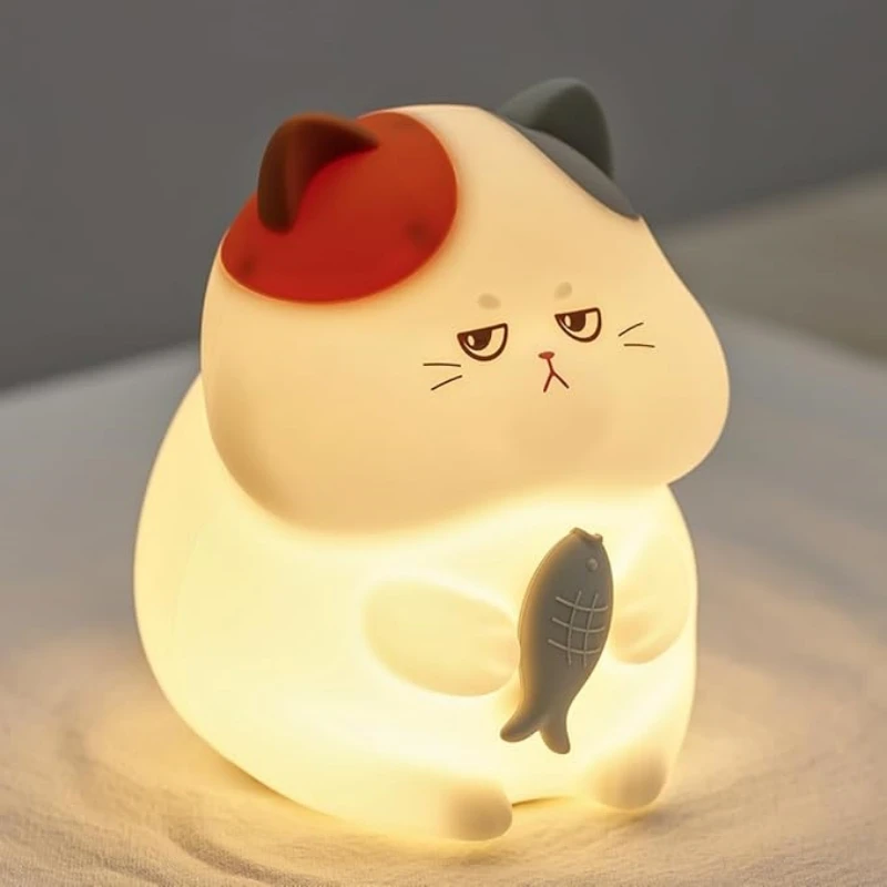 

Ночник Gourmand Cat, лампа Ambient Pat-Pat, перезаряжаемый, таймер, идеально подходит для домашнего декора, идеальный выбор подарка