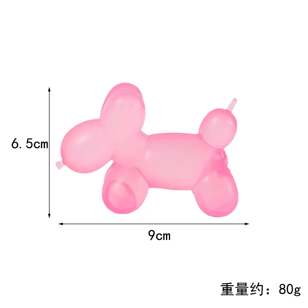 Stressabbau-Spielzeug Dackel Squishy Toy Quetsch-Fidget-Spielzeug für Freunde Weihnachtsgeschenk – Detail 4