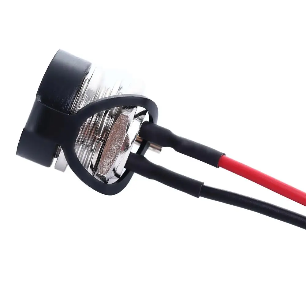Cycling Durable 3 Pin Prong 24V 36V Three-hole Battery Charging Charging Port Jack Socket Inline Connector