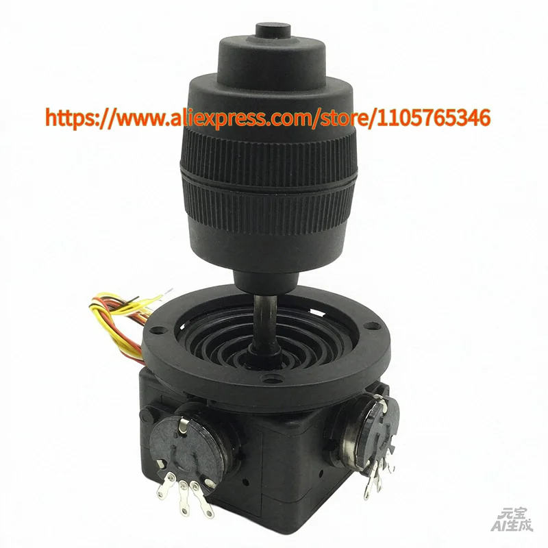 1pcs JH-D400X-R2 5K JH-D400X-R4 10K Four Dimensional Joystick Potentiometer 4-dimensional Sealing Belt Button Control Lever