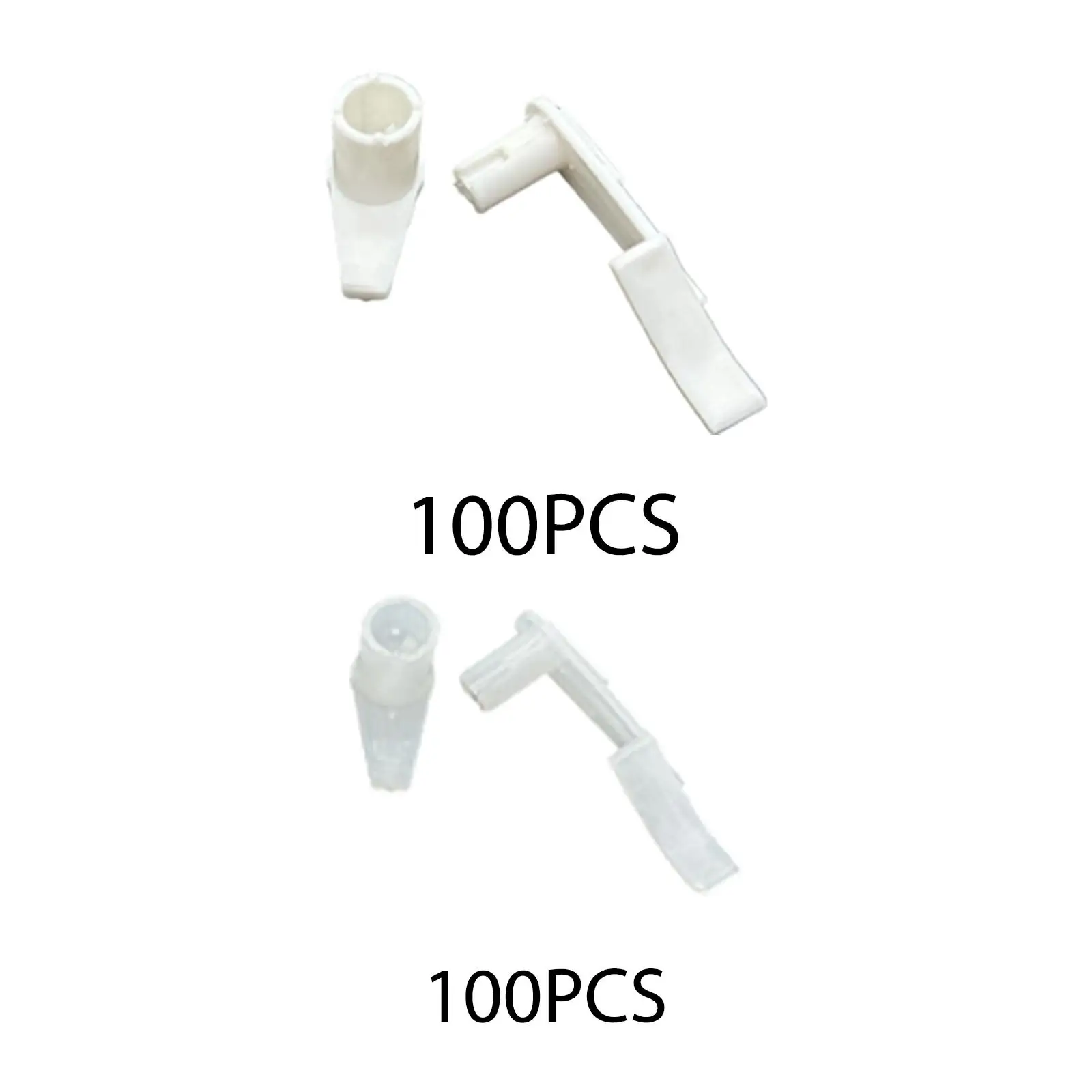 

100 Pieces Lamp Shade Clips,with Screws Light Fixture Accessories Fastening Versatile Lamp Socket Light Mounting Bracket Holder