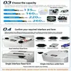 Batterie lithium-ion 60V 100Ah 110Ah 120Ah 150Ah 180Ah 200Ah, avec BMS intégré et chargeur 10A 4