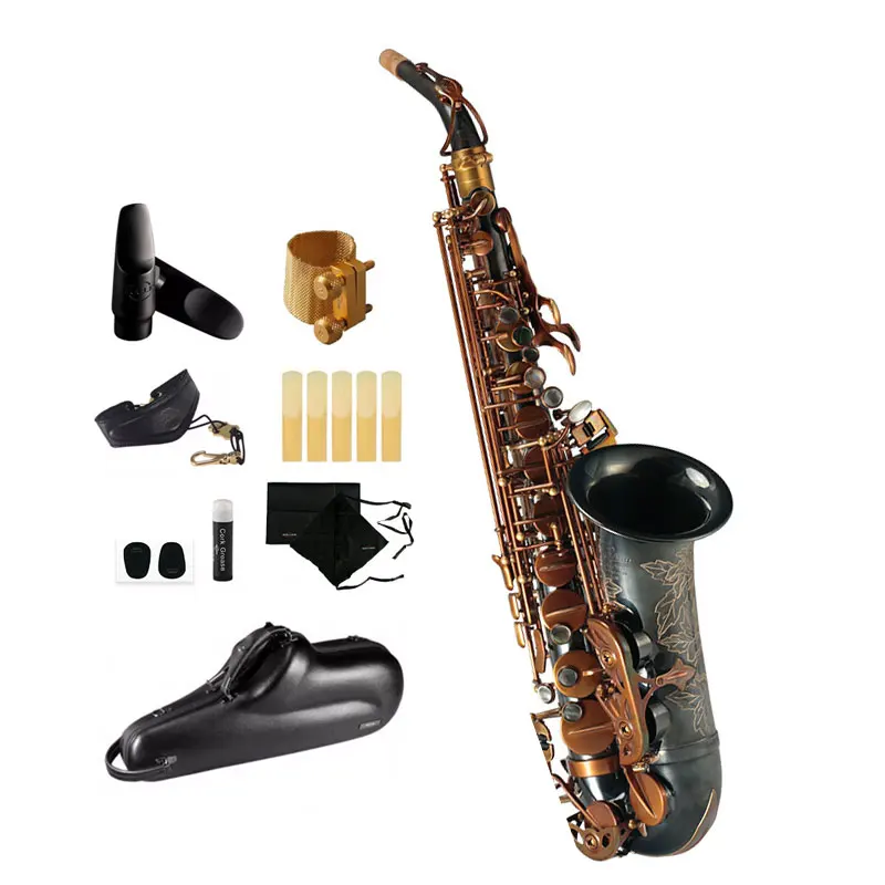 2021 Good Quality High Grade Alto Saxophone RSA-X7-III Blue Saxophone