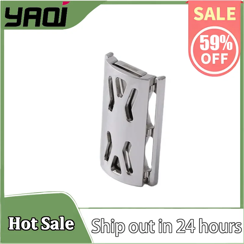 

YAQI Hollowed Sentinel ssp Safety Razor Head - High-quality ( 316 Stainless Steel ）Polished for Men With 0.90mm Blade Gap