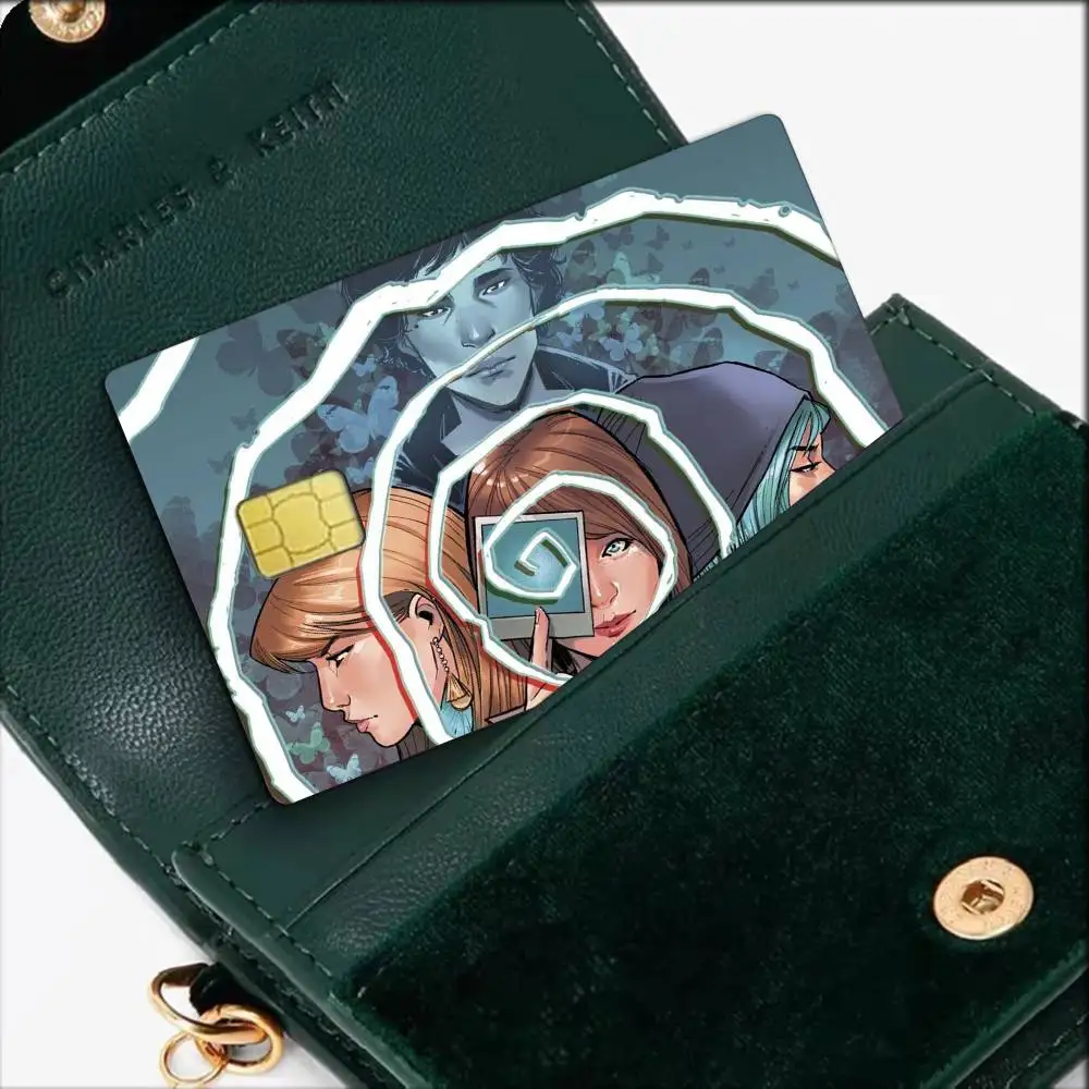 Game L-Life Is S-trange Waterproof Film Skin Cover Credit Card Stickers Debit Front Bank Bus Pass