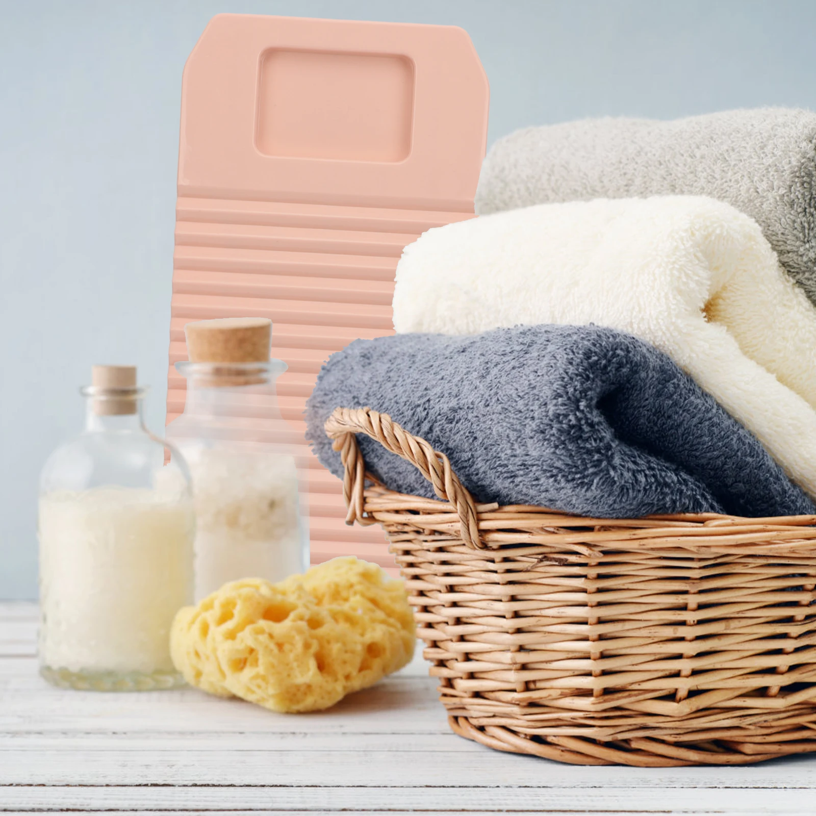 

Plastic Washboard for Hand Washing Clothes Laundry ing Boards Scrub Cloths