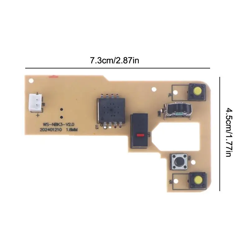 1Set 3D Wireless Mouse Components For Wireless Mouse 002 DIY Creative Model Components For 3D Printer Parts Hardware