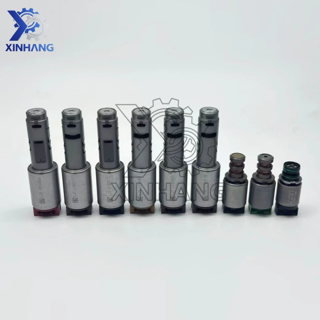 A8TR1 A8LR1 8-Speed Automatic Transmission Solenoid Valve, 9-Piece Set, for Mojave Borrego Hyundai Genesis Kia