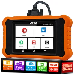 LAUNCH X431 Creader Elite 2.0 OBD2 Car Scanner Auto Scan Full Systems Diagnose Tool Lifetime Free Update for BMW/BENZ/AUDI/GM
