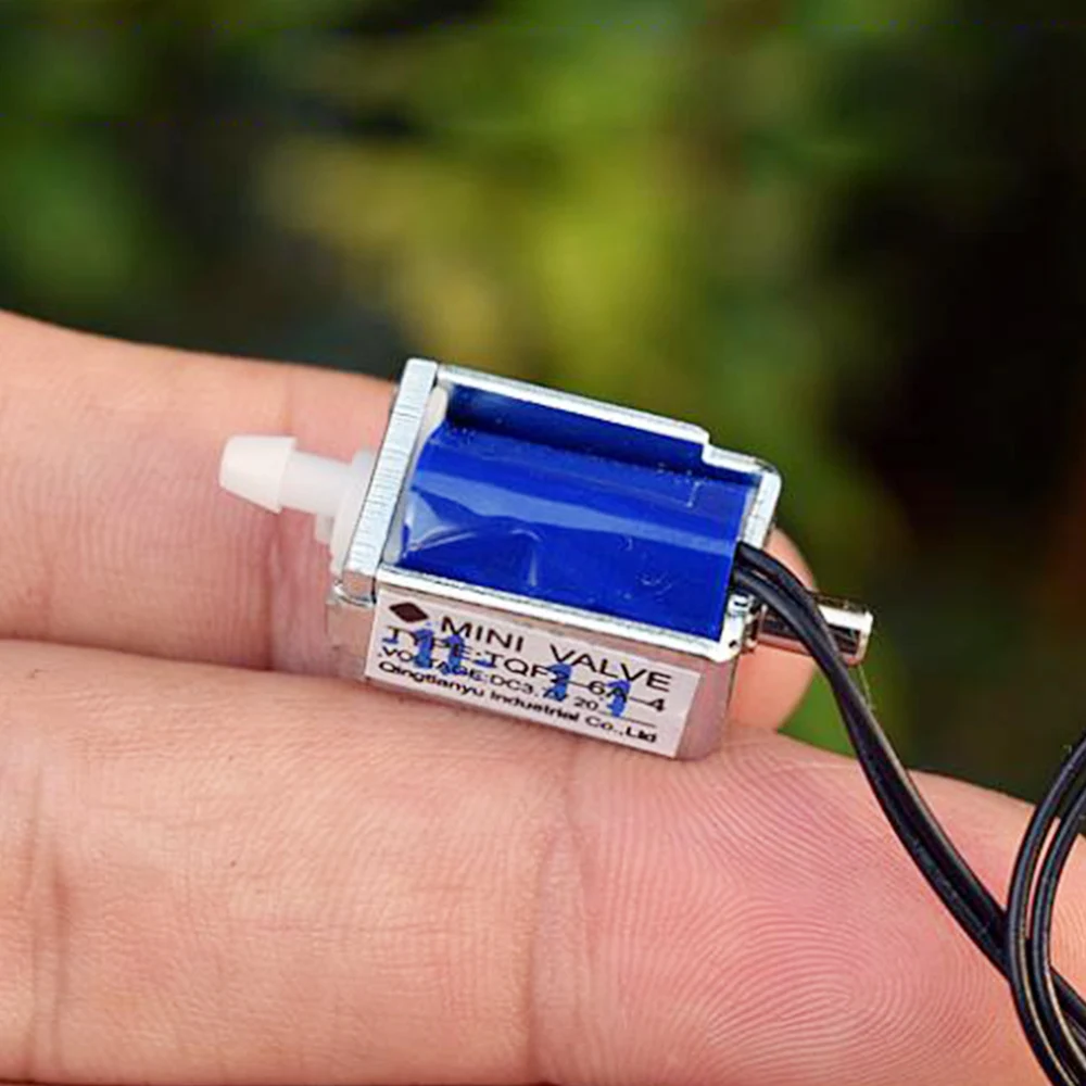 2-position 2-way Solenoid Valve DC 3V-5V Normally Open Electronic Control Valve Switch for Medical Instrument Beauty Instrument