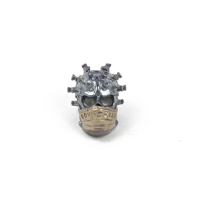 1PC EDC Paracord Beads 2022 New Design Retro Brass Copper Lanyard Pendants Knife Beads Parachute Cord Rope Bead Pendant