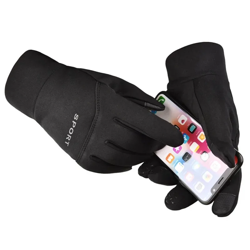 Touch Screen Winter Warm  Gloves for Men And Women Waterproof Windproof Cycling Outdoor Cold Proof Anti-Slip Riding Gloves