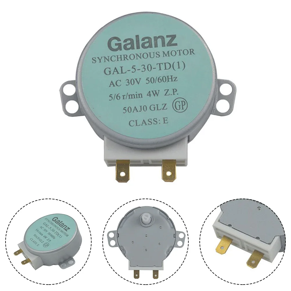 

GAL-5-30-TD For GALANZ Microwave Turntable Motor Replacement GAL530TD 30V 4W Perfect Fit For For GALANZ Microwaves