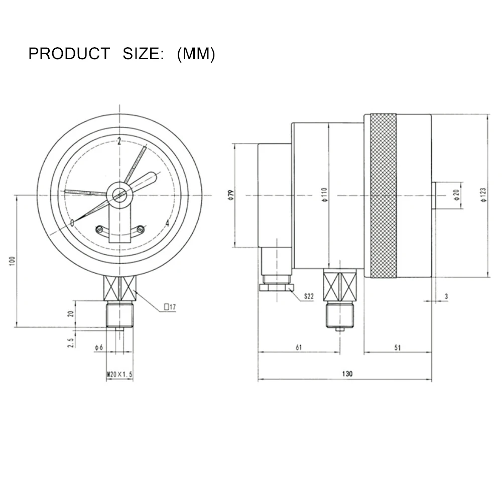 Customizes High-precision Explosion-proof Electrical Contact Pressure Devices That Can Output Various Signals