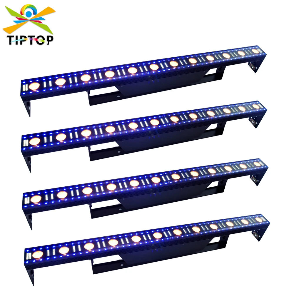 

100W RGB with White LED Battery Flood Light 100cm Long Aluminum Alloy Shell Dimmable Party Uplighting Landscape Wall Washer