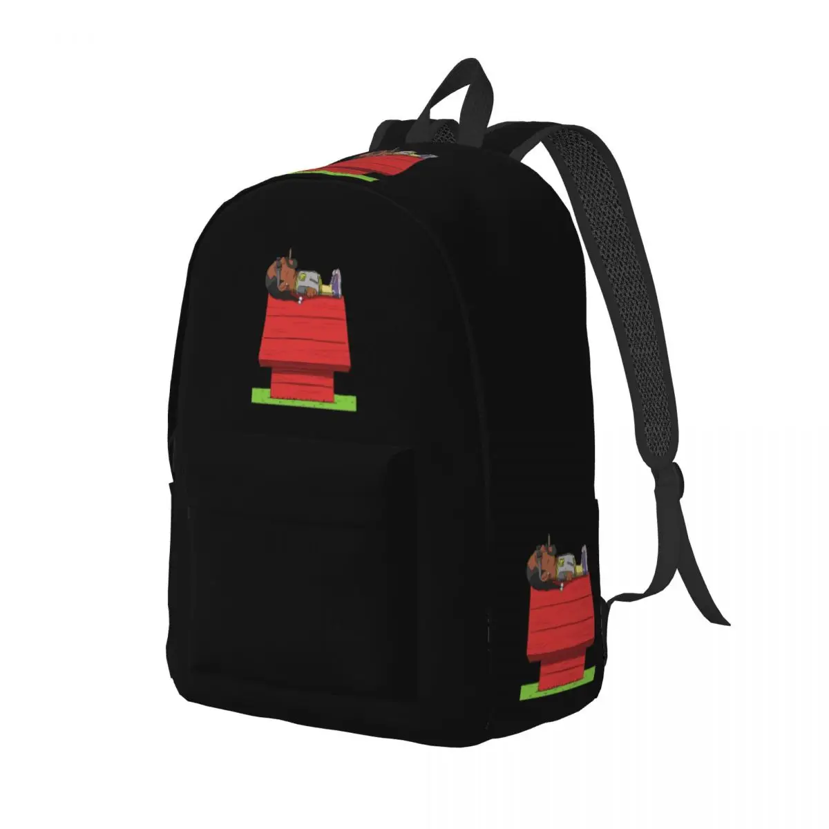 Rap Snoop Dogg Rapper Cartoon Funny Meme Teenage Backpack Outdoor Student Hiking Travel Daypack for Men Women Laptop Canvas Bags