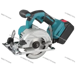 Electric circular saw Makita model, brushless lithium portable saw, woodworking rechargeable cutting machine household handheld