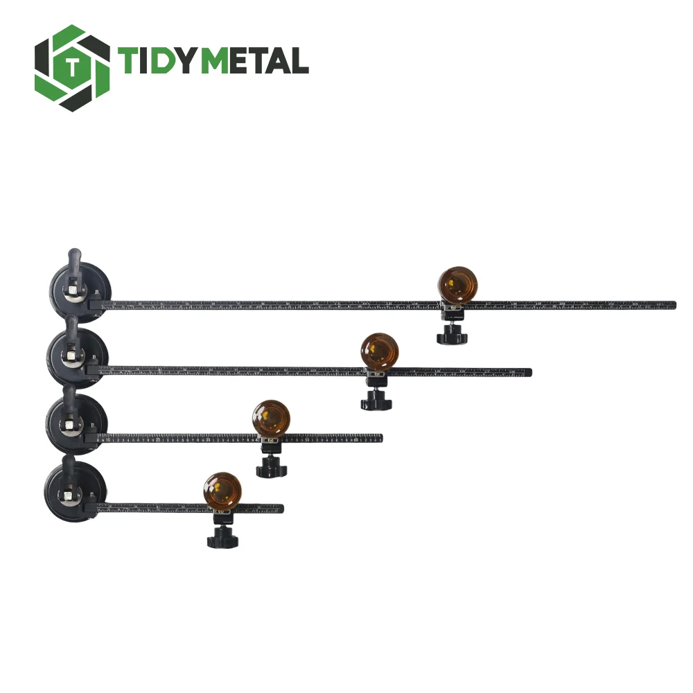 قطع الزجاج الدائري مع مقبض دائري أداة شفط كأس 40 60 90 120 سنتيمتر مشروع منزلي مشترك القياسية بلاط الزجاج