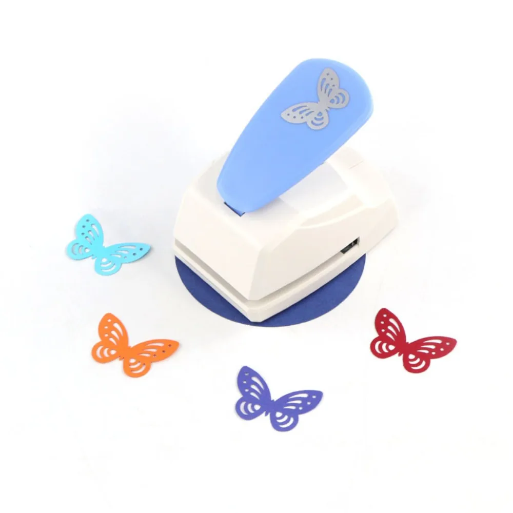 Hole Puncher Butterfly Hole Puncher Cutting Craft Punches Maker Embossing Machine 3.8cm Paper Cutting Embossing Punches