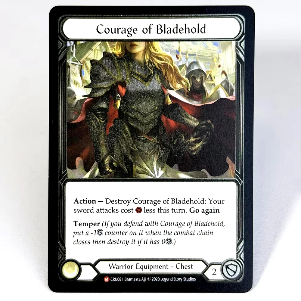 لعبة FAB TCG من رقائق اللحم والدم، وشاح سافاج نوو، رغبة ساحرة، قطاع القمر الجديد من التاج #3