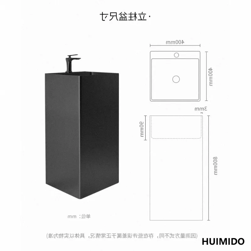 Outdoor Balcony Stainless Steel Mop Pool Yard Washing Floor Mop Basin Outdoor Pool Sink Mop Pool