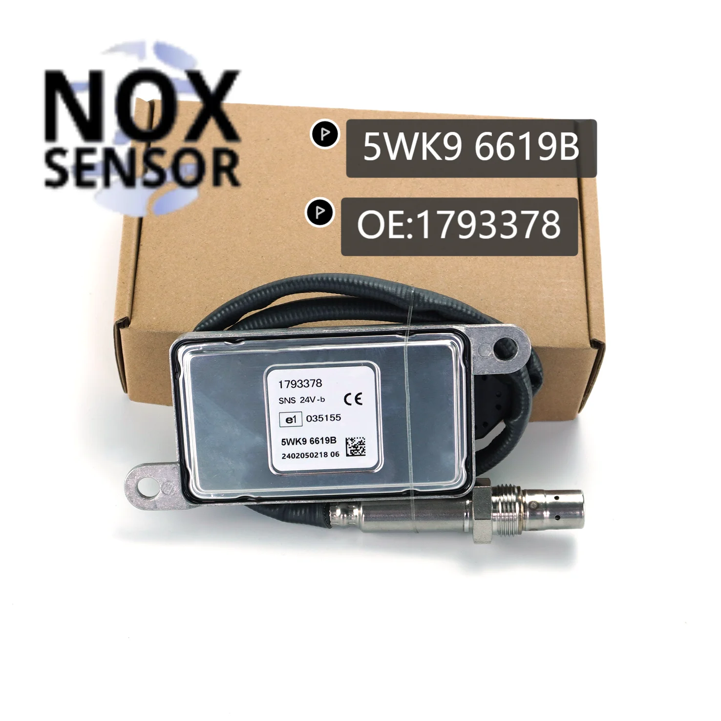 5WK9 6619B 1793378 2011648 NOx sensor 5wk9 6619d 5wk9 6619b NOx sensor DAF truck 1836059 1793378