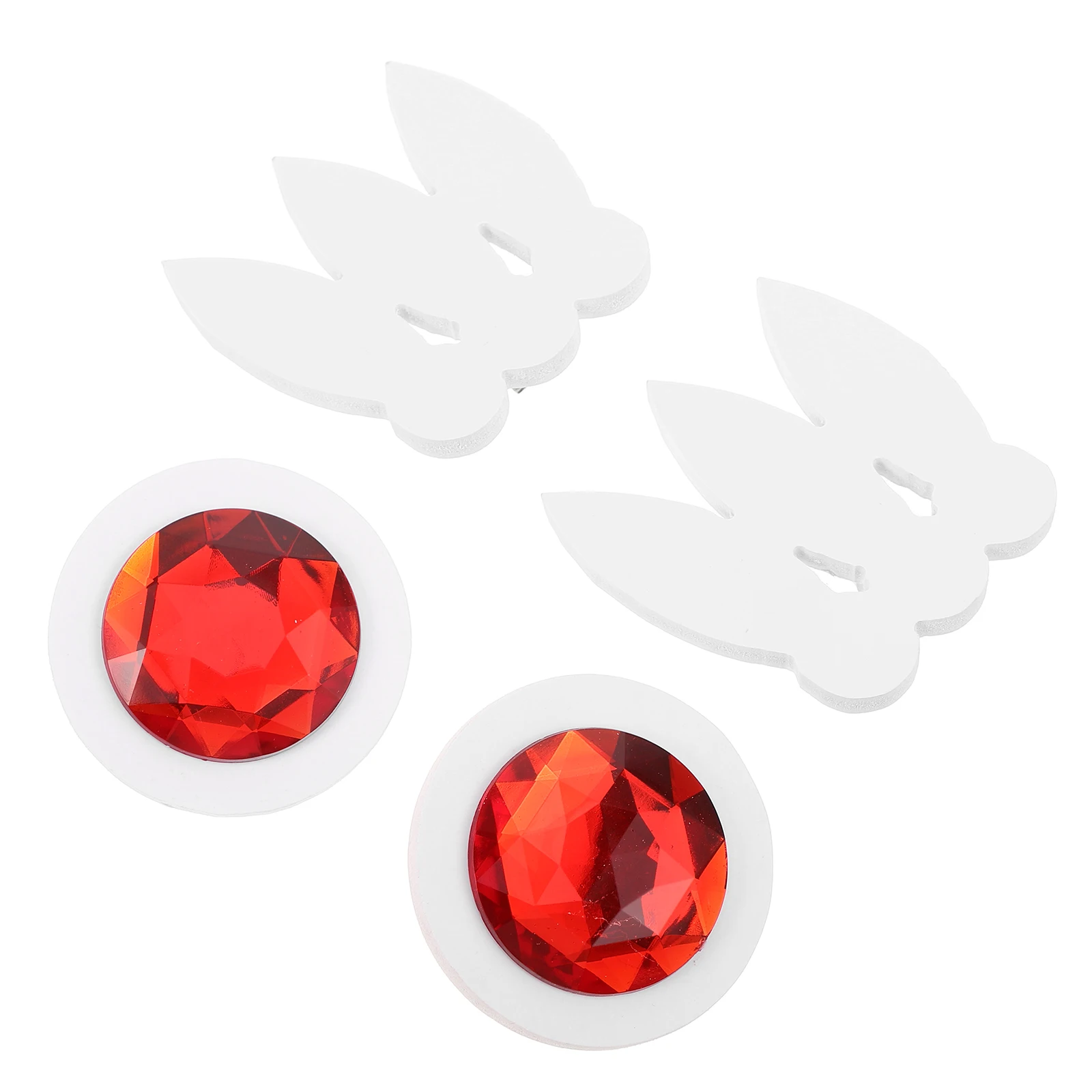 

4 Pcs Accessories Set for Women Crescent Pin Girl Cute Girls Decorative Ornaments Carnival Headdress Teen Bobby Pins