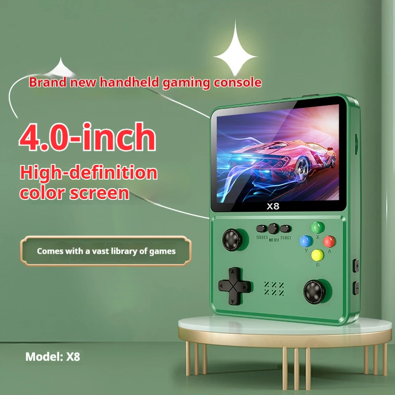 وحدة تحكم ألعاب ريترو R36S وحدة تحكم ألعاب محمولة عصا مزدوجة PSP شاشة كبيرة GBA ممر محاكي HD وحدة تحكم ألعاب صغيرة X8