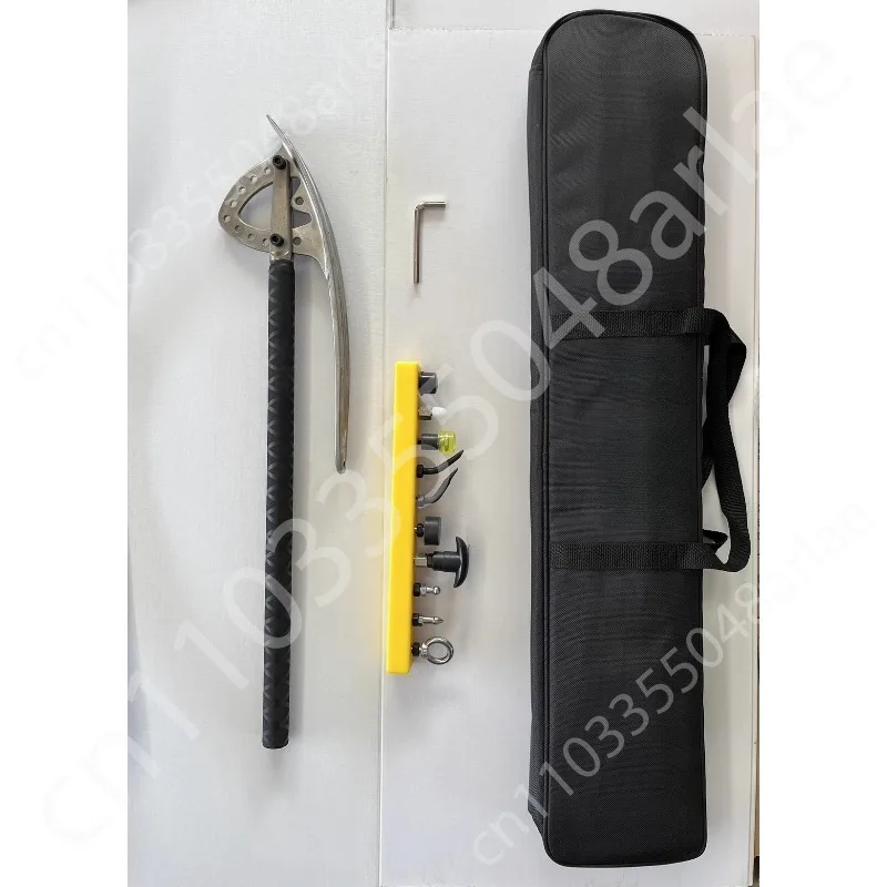 Car dent repair high hardness slide bar with a variety interface replacement heads multi-angle crowbar fender repair tool