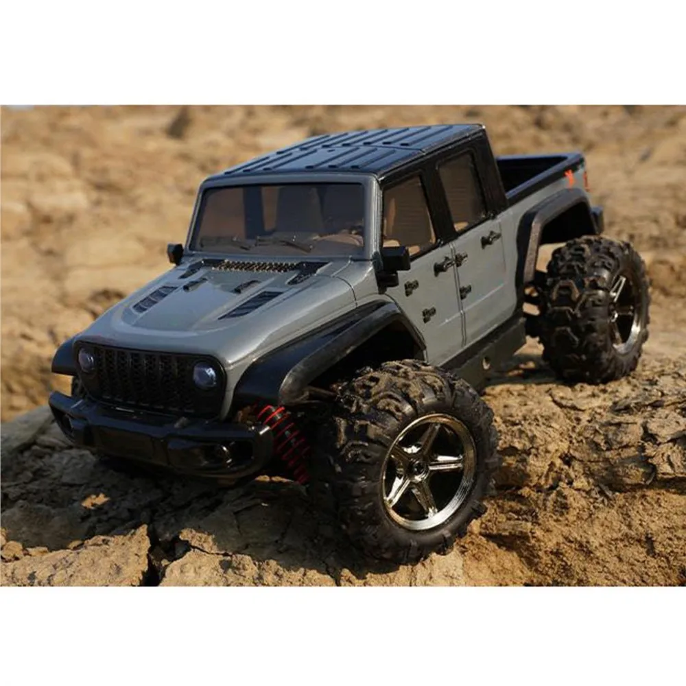 1/20 ラジコン高速ピックアップトラック C8819 RC 四輪駆動車 リフティングホイール LEDランプ モーター ESC サーボ RTR 男の子向けおもちゃ