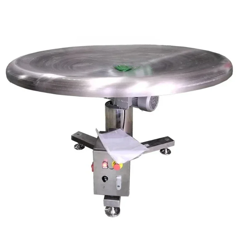Focus Machinery All 304 Stainless Steel Frame Rotary Packaging Table Auxiliary Packaging Machine Bag Collection Table