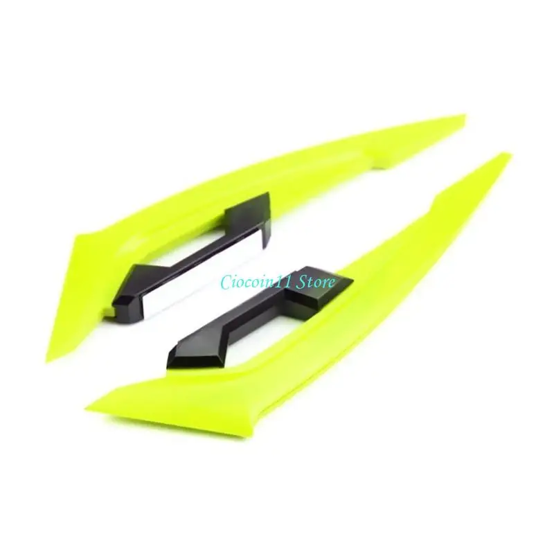 Y1UB Motorcycle Front Side Spoiler 2 Pieces Aerodynamic Wing Suitable for Improved Riding Experience on Electric Scooters