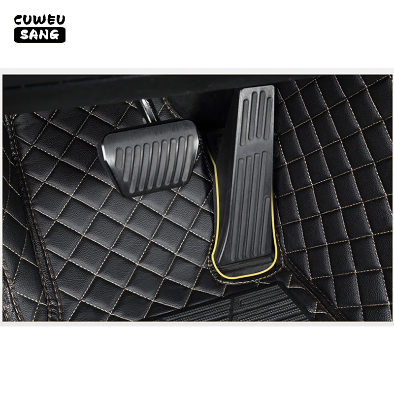 CUWEUSANG-دواسات مخصصة لأرضية السيارة لهيونداي ماتركس lvita-، سجاد السيارات ، ملحقات Coche القدم
