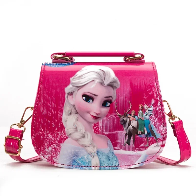 Disney Frozen 2 Elsa Anna  princess children\'s toys shoulder bag girl Sofia princess baby handbag  kid fashion shopping bag gift