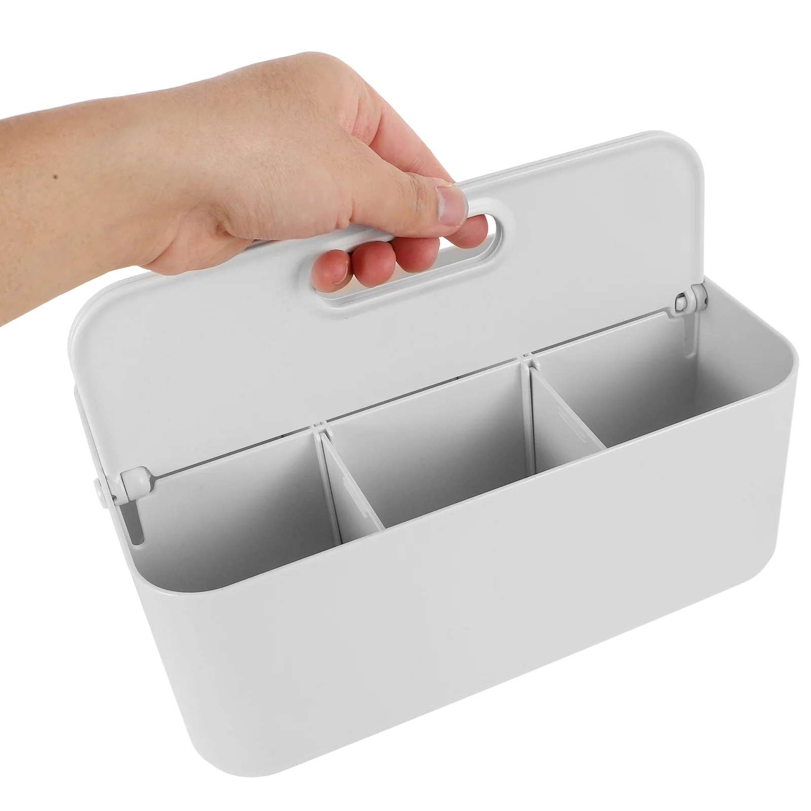 

Pen Storage Box Organizing Craft Organizer Compartment Organiser Desktop Stationery Portable Student