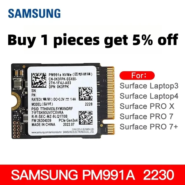 Samsung oem ssd clearance