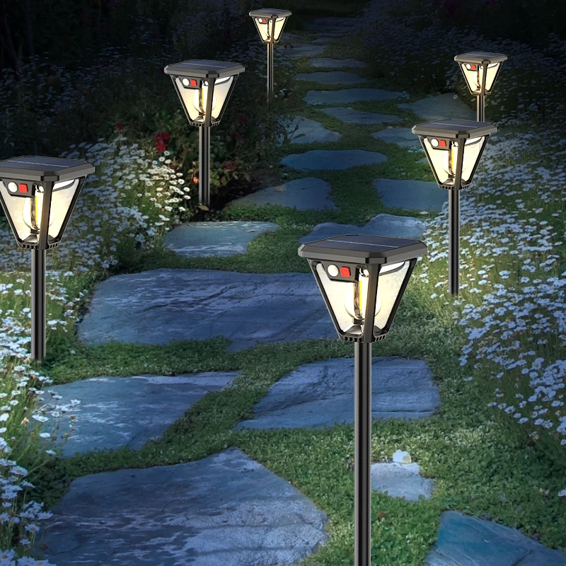 1PC Floor Lamp/Wall Lamp Dual Purpose Lamp Outdoor Solar Led Outdoor Waterproof Light Outdoor Garden Street Wall Light Supply