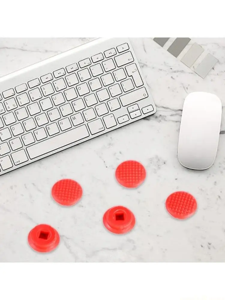 5Pcs Redness Dot Caps Pointers Ridings Hood Mouse Point for X1c